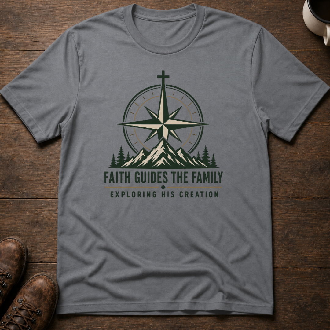 Faith Guides the Family T-Shirt