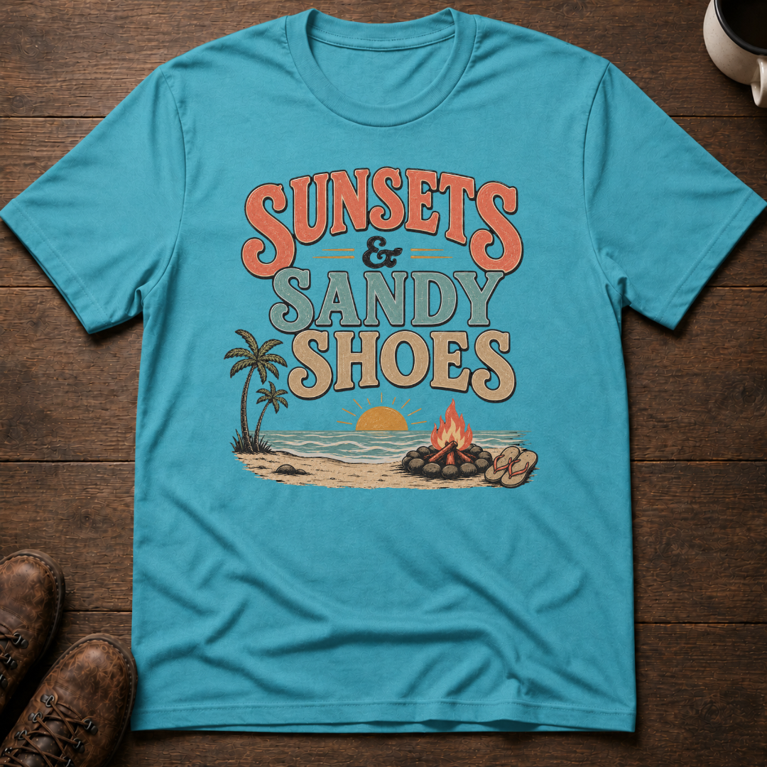 Sunsets & Sandy Shoes T-Shirt