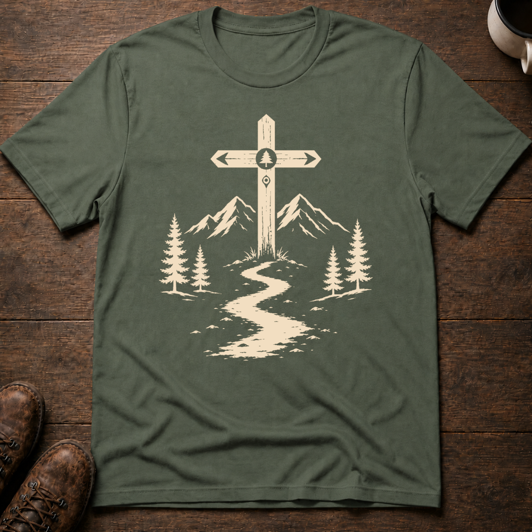 Trail Marker Cross T-Shirt